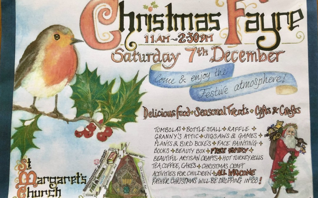 Christmas Fayre – 7th December 11AM