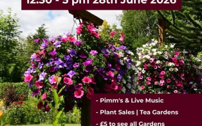 NEW for 2026 – St Margaret’s Church is joining the St Bernards in Bloom on Sunday 28th June