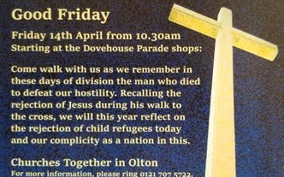 Walk of Witness – Friday 14th April 10:30 am